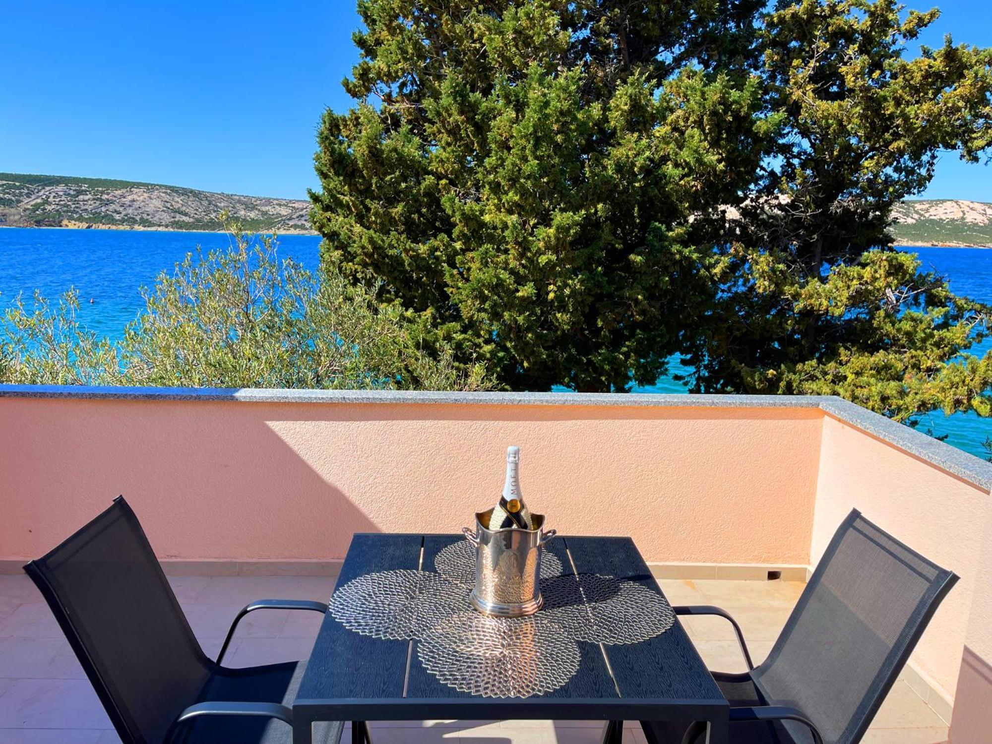 Villa Olivija-Direkt Am Strand! Stara Novalja Extérieur photo