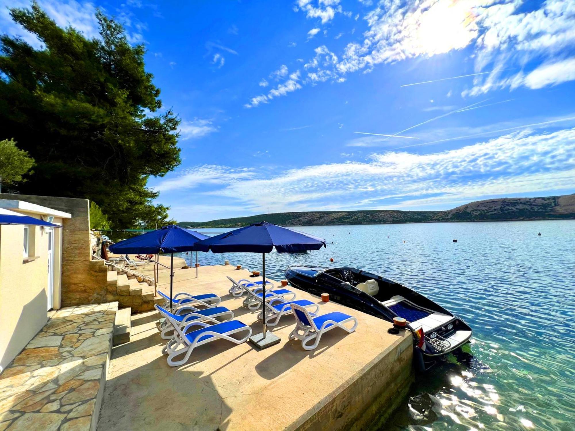 Villa Olivija-Direkt Am Strand! Stara Novalja Extérieur photo