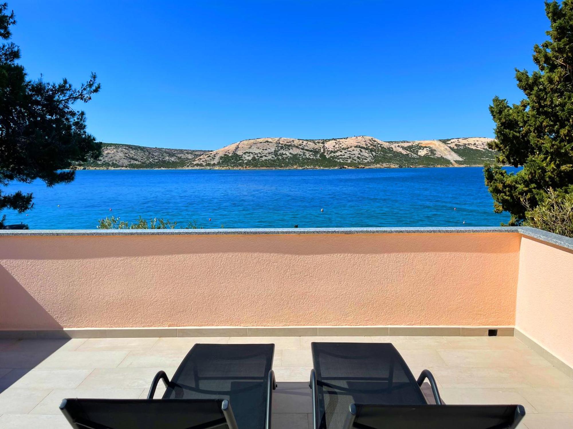Villa Olivija-Direkt Am Strand! Stara Novalja Extérieur photo