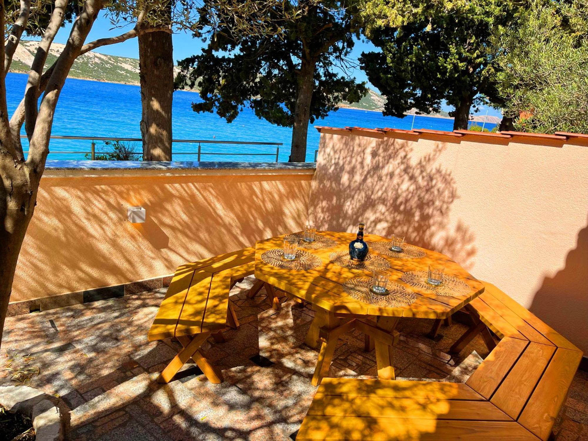 Villa Olivija-Direkt Am Strand! Stara Novalja Extérieur photo