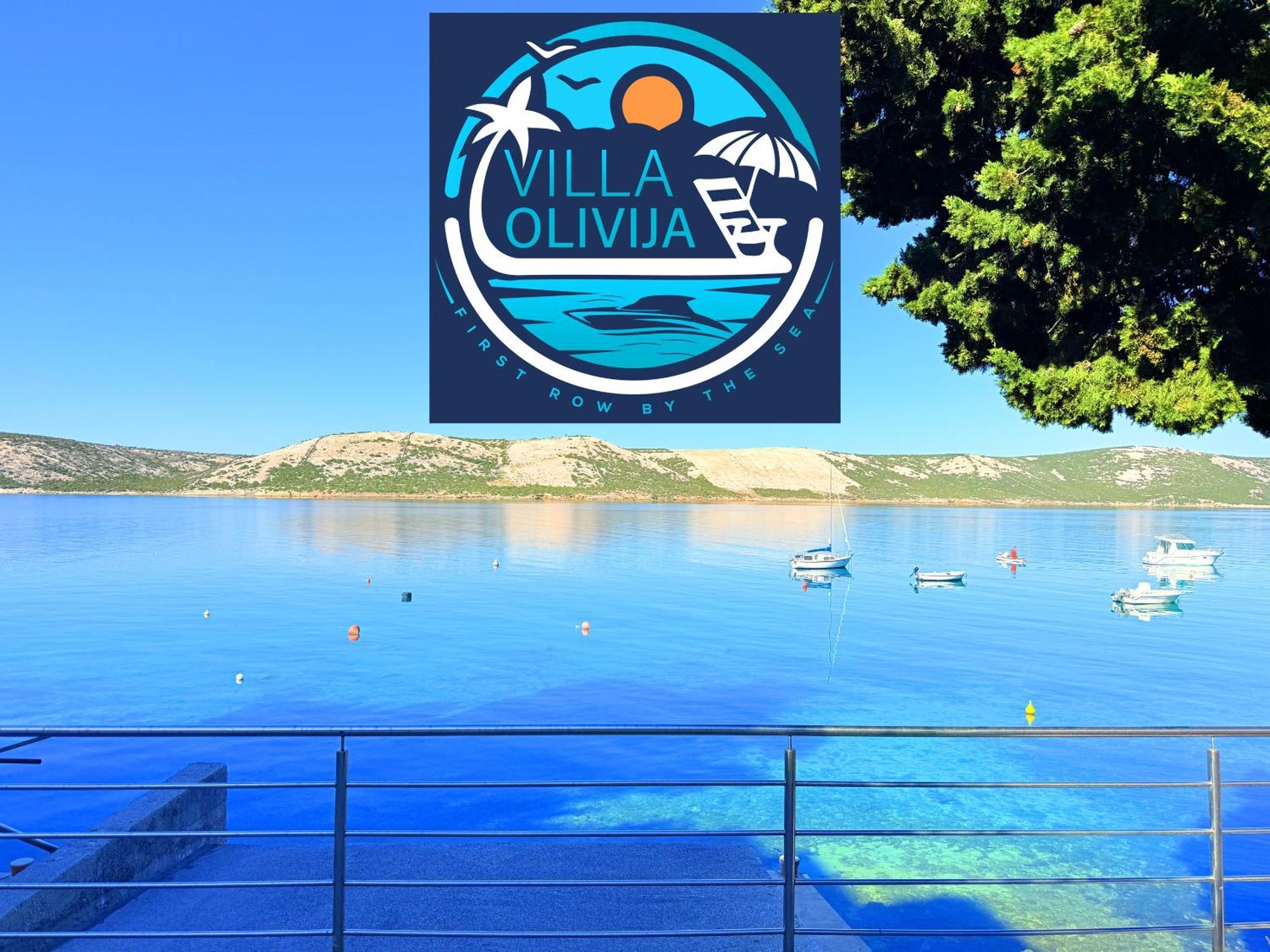 Villa Olivija-Direkt Am Strand! Stara Novalja Extérieur photo