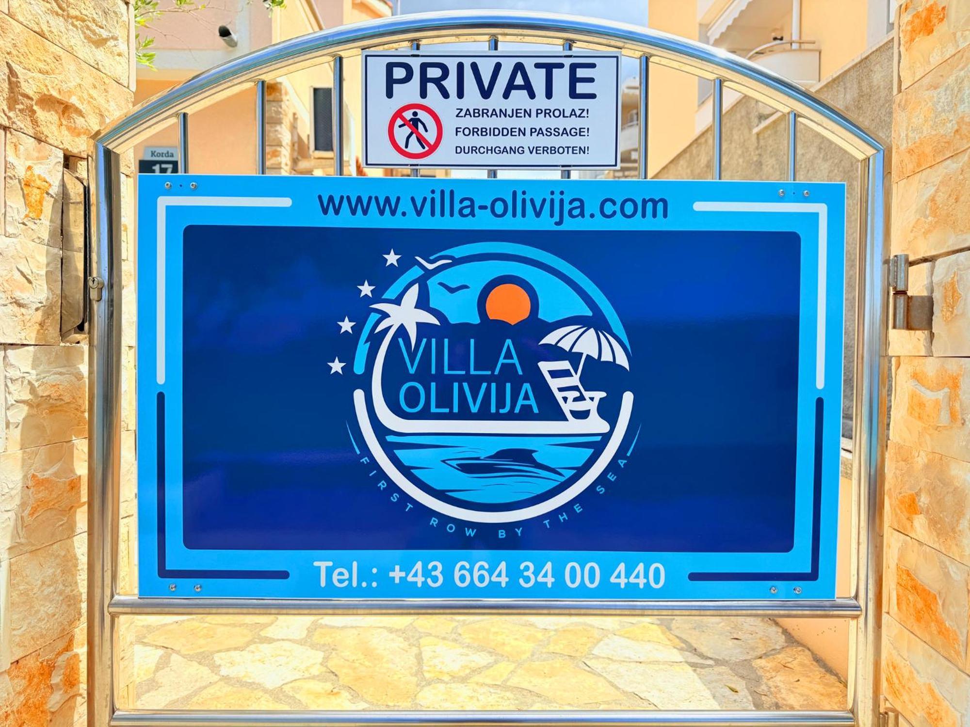 Villa Olivija-Direkt Am Strand! Stara Novalja Extérieur photo